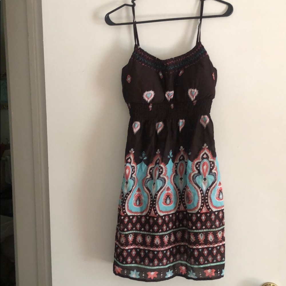 Knee length summer dress